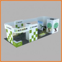 上?？炷恍阏辜埽瑖鴥?nèi)外參展組裝展架，快幕秀布藝展架